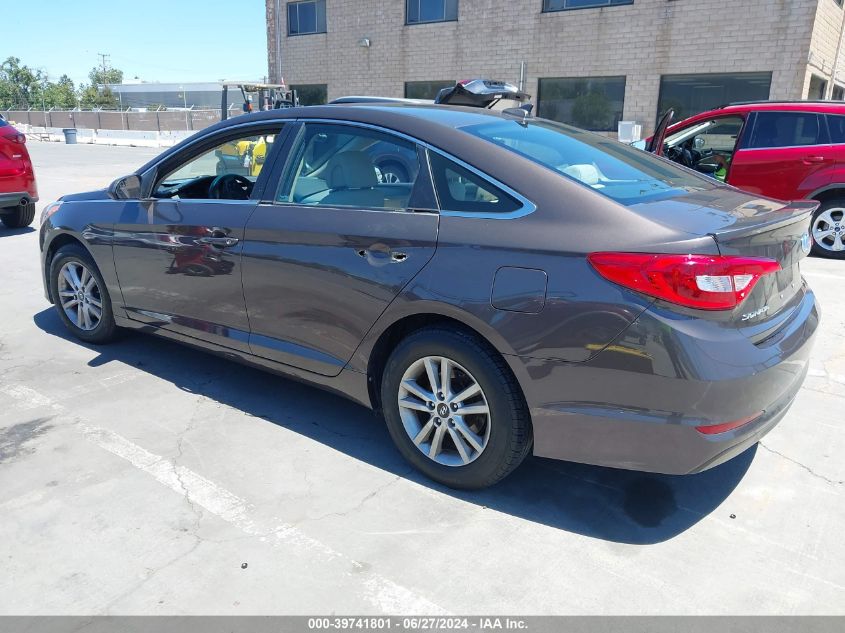 2017 Hyundai Sonata VIN: 5NPE24AF3HH526888 Lot: 39741801