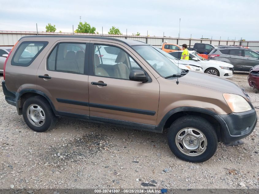 2003 Honda Cr-V Lx VIN: JHLRD68483C005359 Lot: 39741807