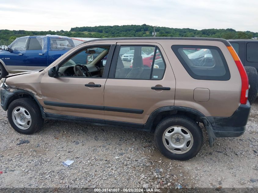 2003 Honda Cr-V Lx VIN: JHLRD68483C005359 Lot: 39741807
