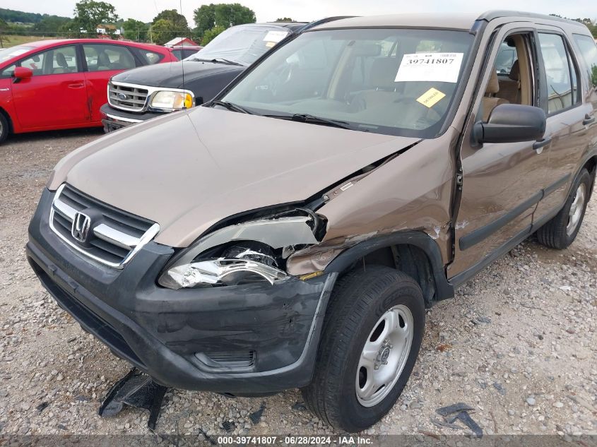 2003 Honda Cr-V Lx VIN: JHLRD68483C005359 Lot: 39741807