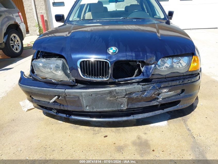 2000 BMW 323I VIN: WBAAN3341YNC92441 Lot: 39741814