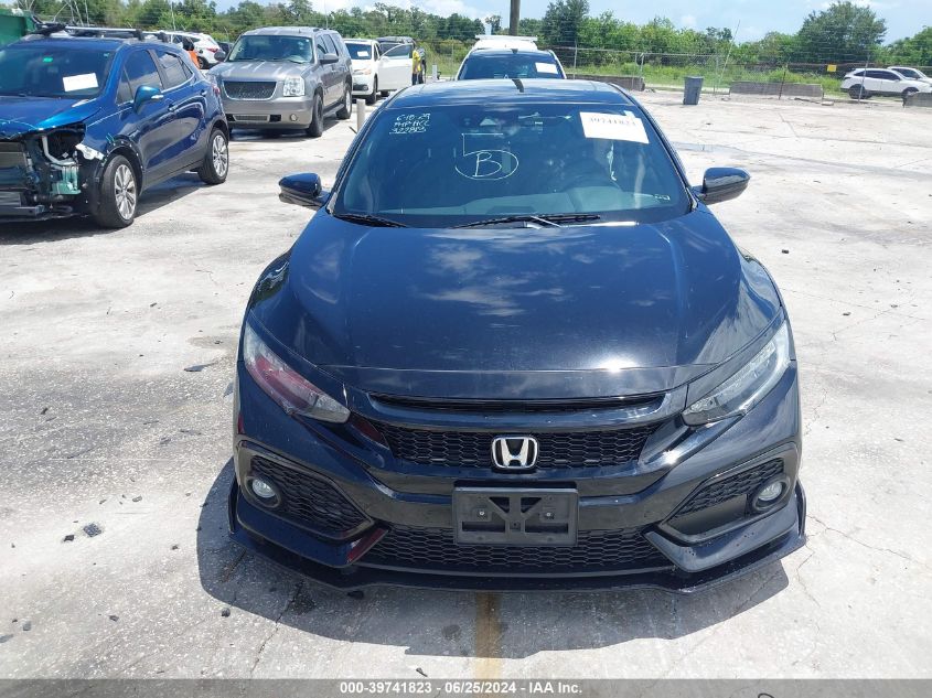 2018 Honda Civic Sport Touring VIN: SHHFK7H97JU225677 Lot: 39741823