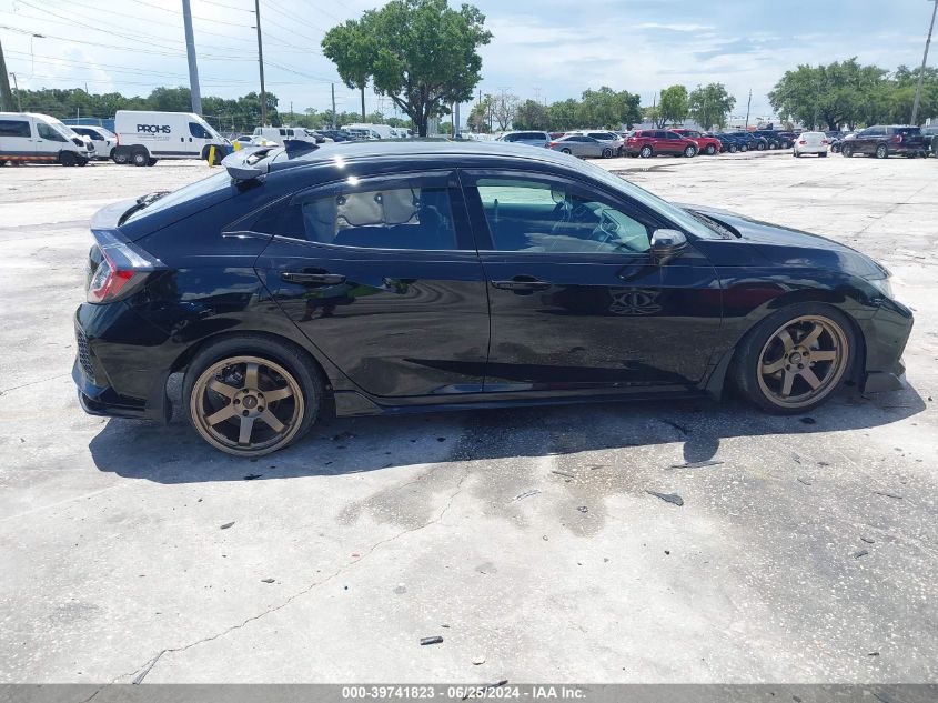 2018 Honda Civic Sport Touring VIN: SHHFK7H97JU225677 Lot: 39741823