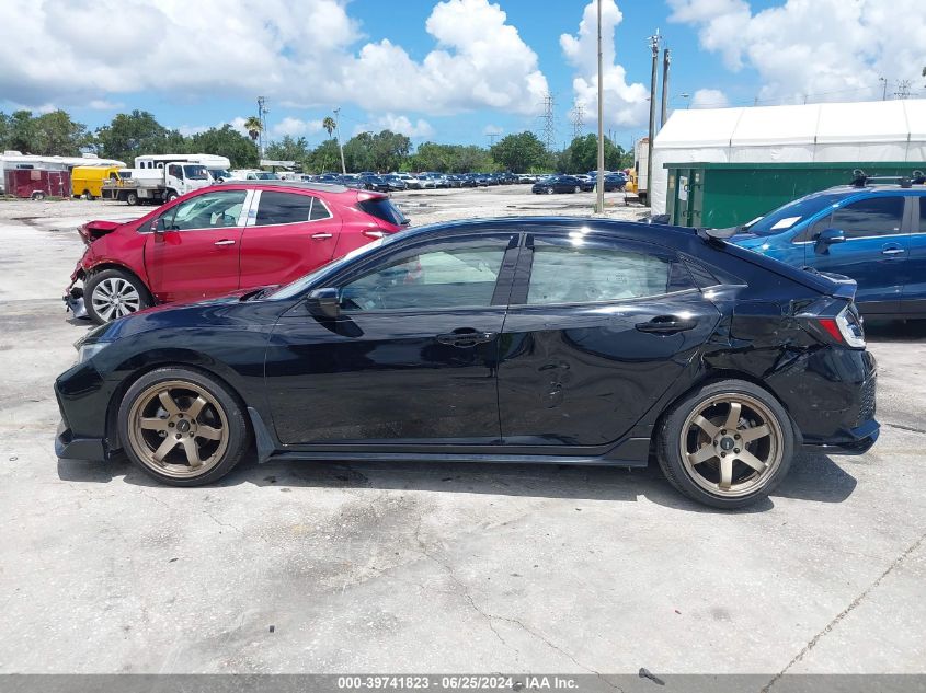 2018 Honda Civic Sport Touring VIN: SHHFK7H97JU225677 Lot: 39741823