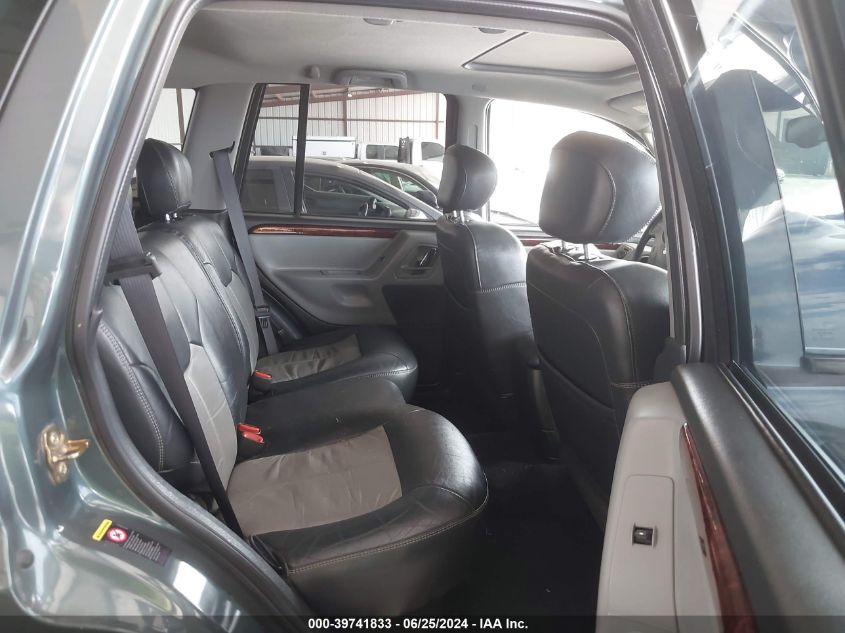 2004 Jeep Grand Cherokee Overland VIN: 1J8GW68J84C190687 Lot: 39741833