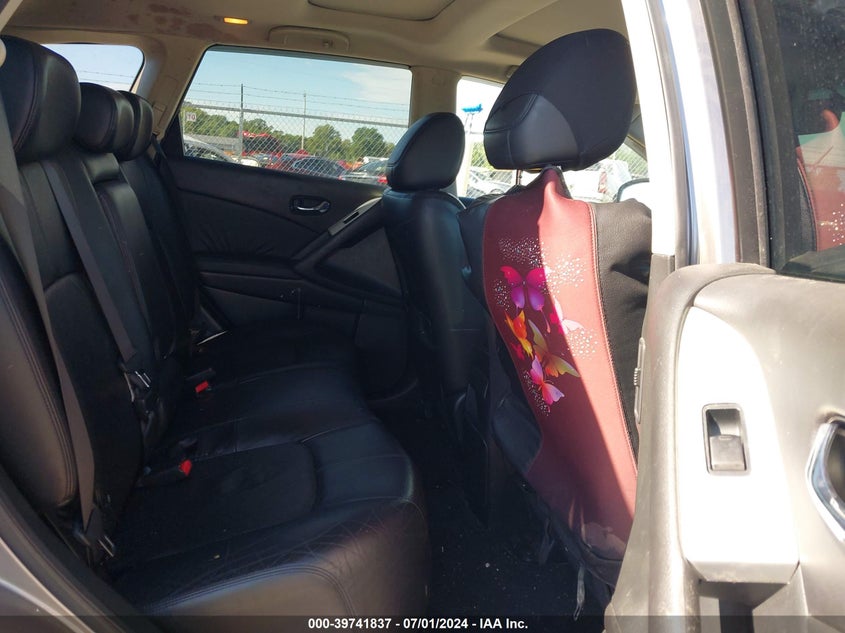 2010 Nissan Murano Sl VIN: JN8AZ1MW2AW136177 Lot: 39741837