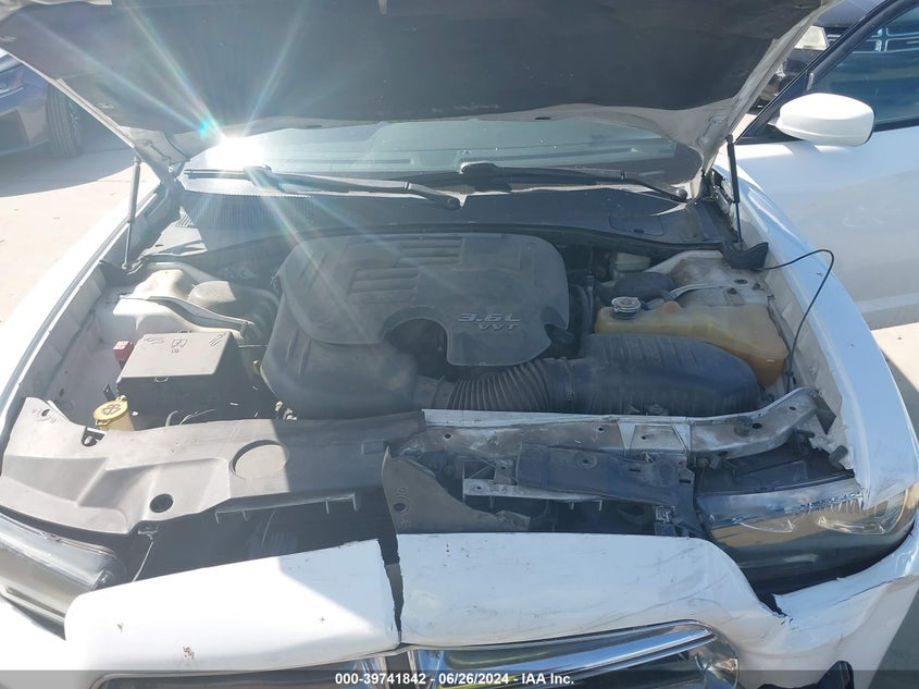 2012 Dodge Charger Se VIN: 2C3CDXBG4CH219519 Lot: 39741842