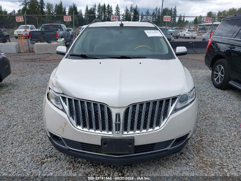 2013 Lincoln Mkx VIN: 2LMDJ6JK6DBL05900 Lot: 39741845