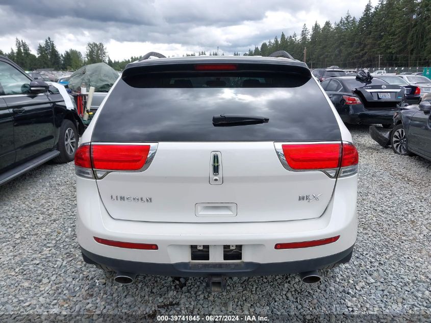 2013 Lincoln Mkx VIN: 2LMDJ6JK6DBL05900 Lot: 39741845