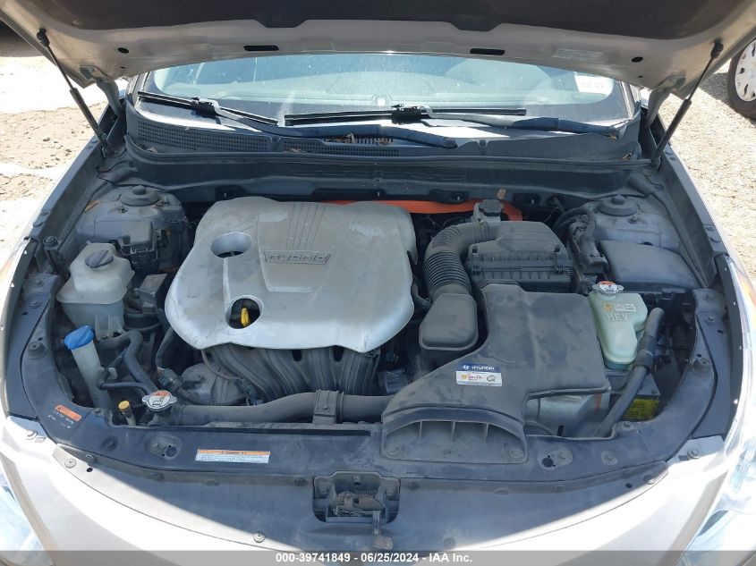 2013 Hyundai Sonata Hybrid VIN: KMHEC4A46DA064836 Lot: 39741849