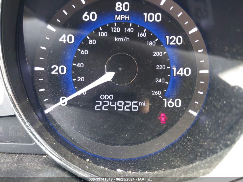 2013 Hyundai Sonata Hybrid VIN: KMHEC4A46DA064836 Lot: 39741849