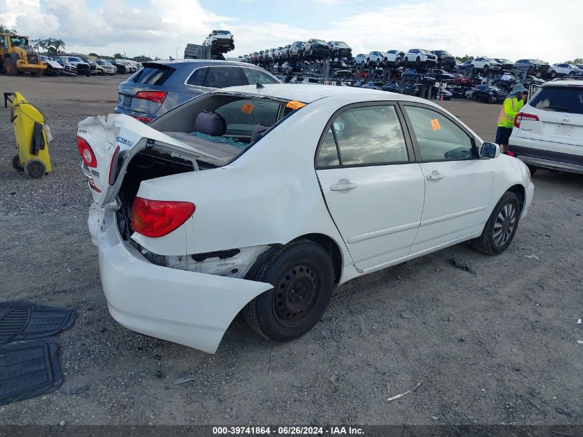 2004 Toyota Corolla Ce/Le/S VIN: 1NXBR32E24Z321704 Lot: 39741864