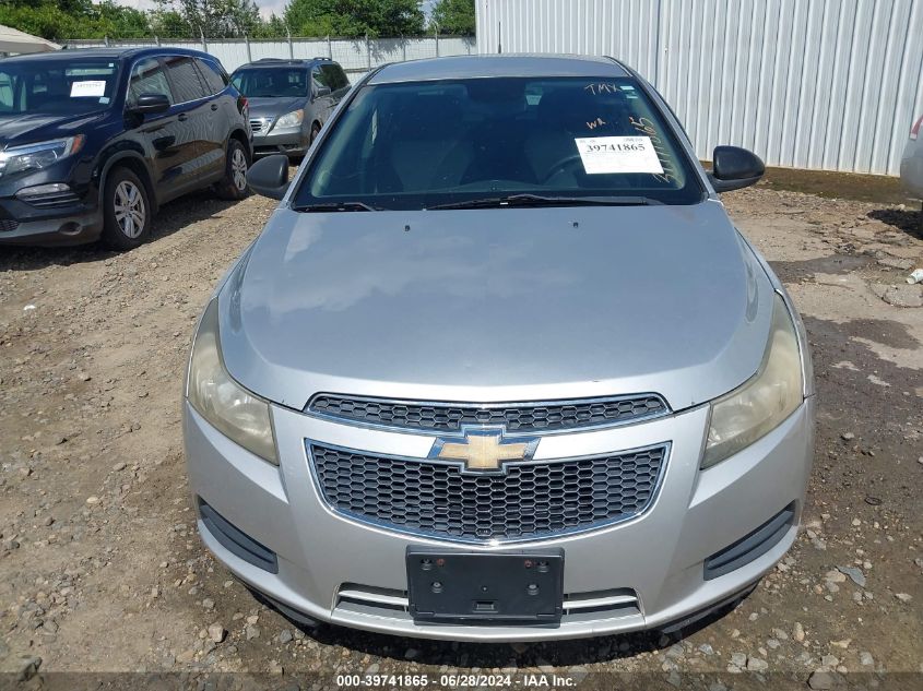 2011 Chevrolet Cruze Ls VIN: 1G1PC5SH7B7167805 Lot: 39741865