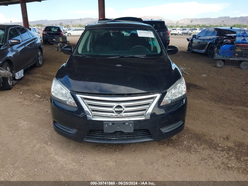 2014 Nissan Sentra Fe+ S/Fe+ Sv/S/Sl/Sr/Sv VIN: 3N1AB7AP4EY235956 Lot: 39741868