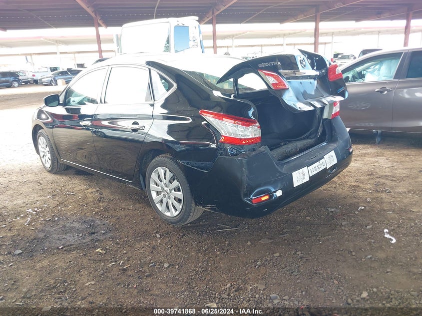 2014 Nissan Sentra Fe+ S/Fe+ Sv/S/Sl/Sr/Sv VIN: 3N1AB7AP4EY235956 Lot: 39741868