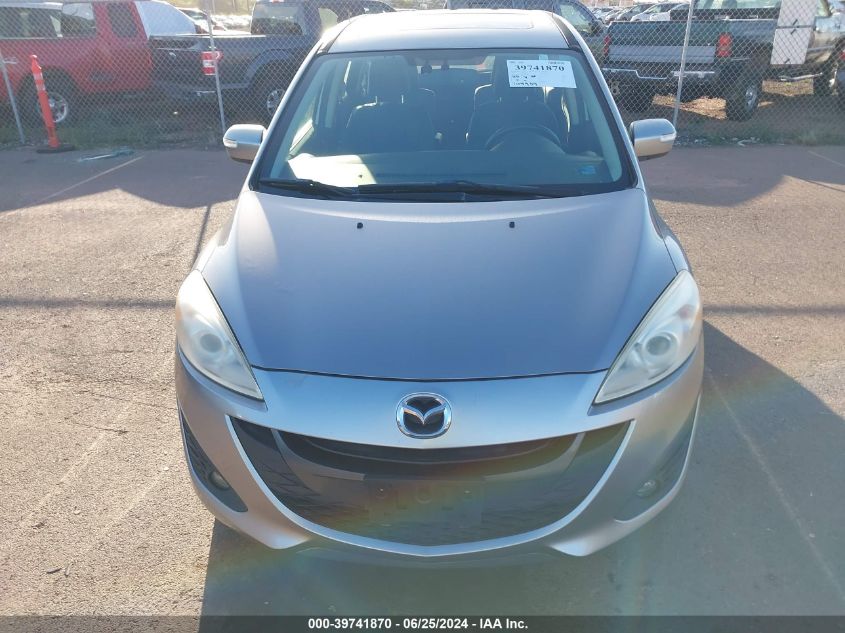 2013 Mazda Mazda5 Grand Touring VIN: JM1CW2DL4D0158424 Lot: 39741870