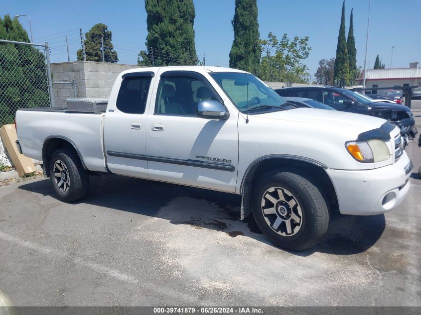 2003 Toyota Tundra Access Cab Sr5 VIN: 5TBRN34103S357251 Lot: 39741879