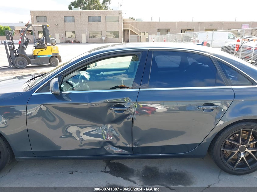 2009 Audi A4 2.0T Premium VIN: WAUSF78K09N069693 Lot: 39741887