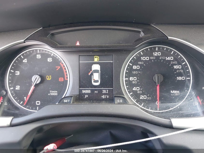 2009 Audi A4 2.0T Premium VIN: WAUSF78K09N069693 Lot: 39741887