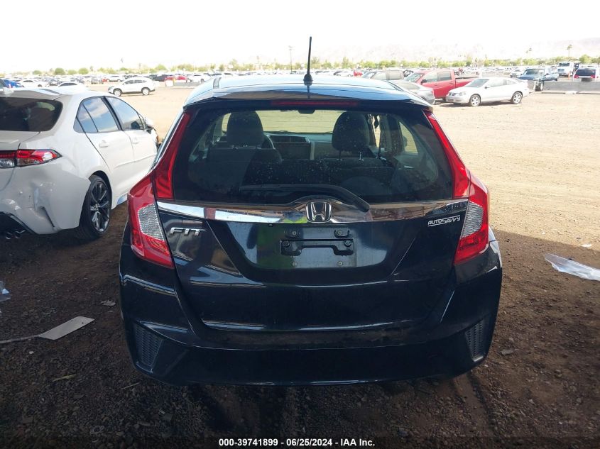 2017 Honda Fit Ex VIN: 3HGGK5H70HM714311 Lot: 39741899