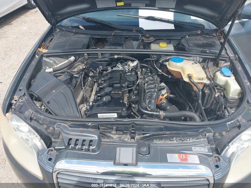2006 Audi A4 2.0T VIN: WAUDF78E46A064163 Lot: 39741910