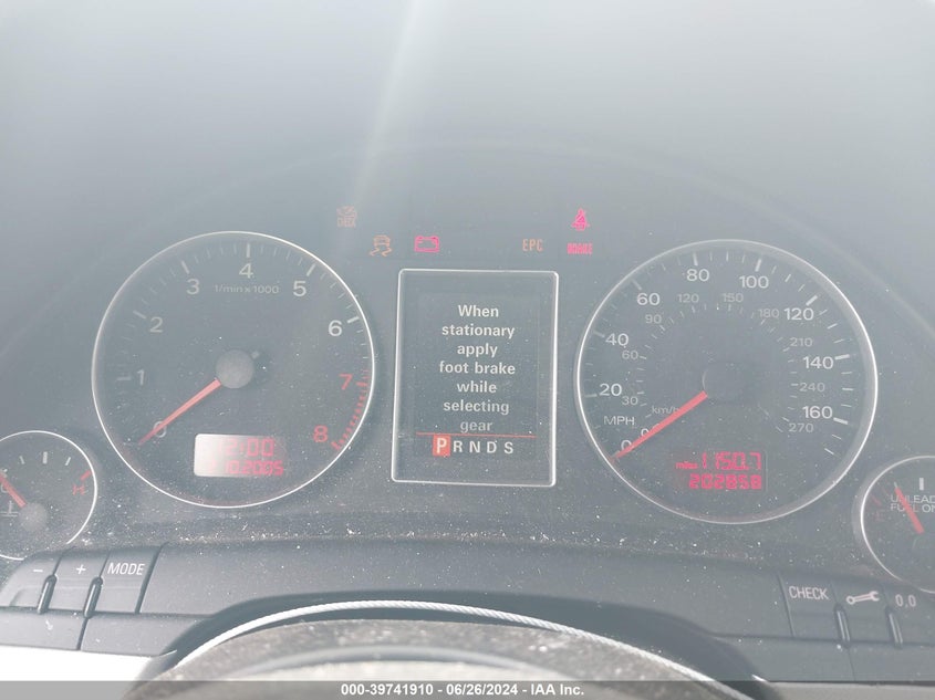 2006 Audi A4 2.0T VIN: WAUDF78E46A064163 Lot: 39741910