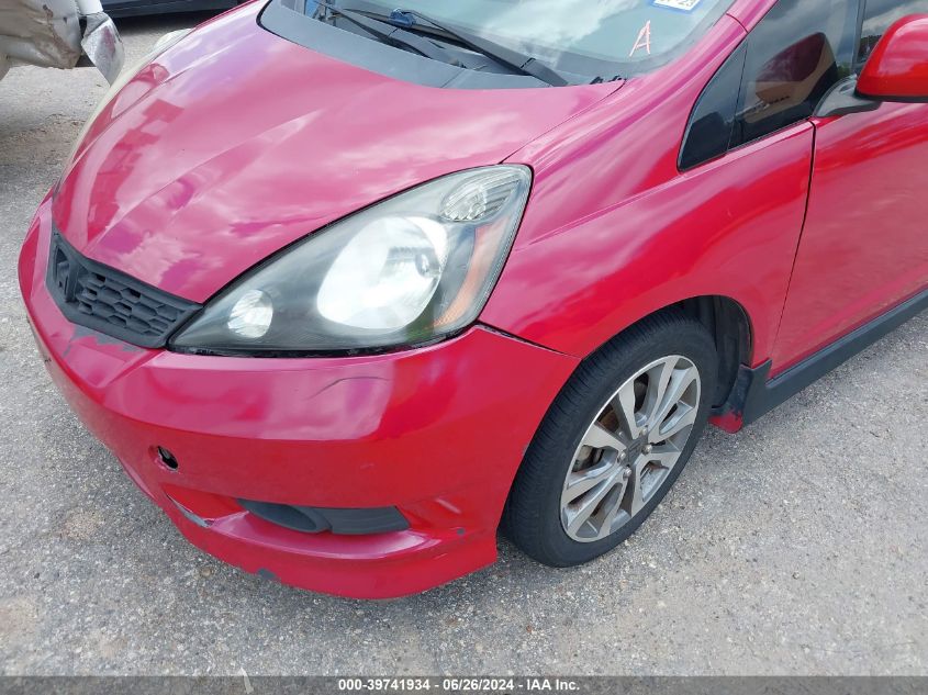 2013 Honda Fit Sport VIN: JHMGE8H58DC003813 Lot: 39741934