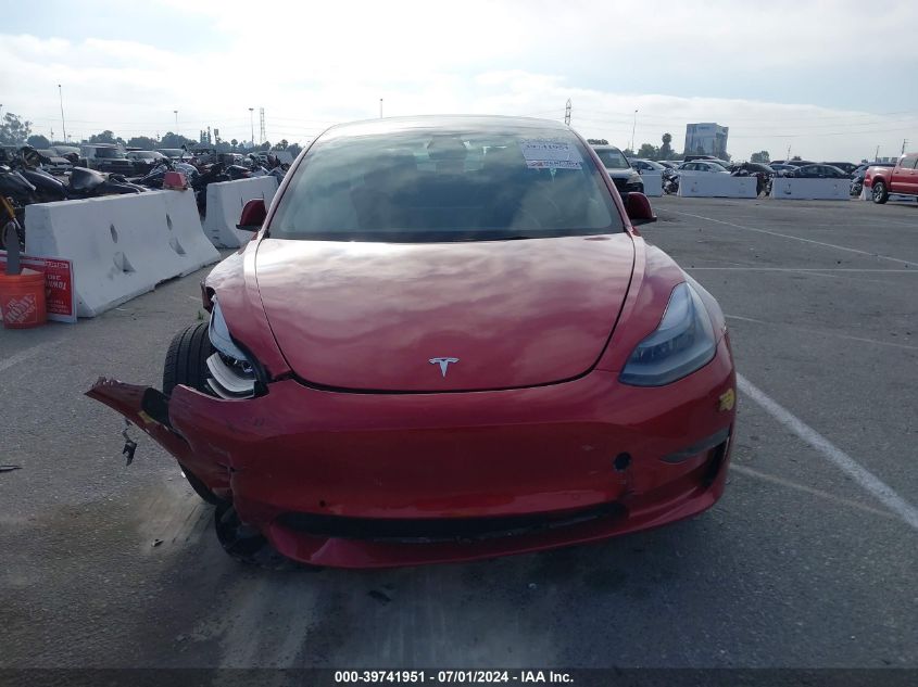 2022 Tesla Model 3 Long Range Dual Motor All-Wheel Drive VIN: 5YJ3E1EB2NF362242 Lot: 39741951