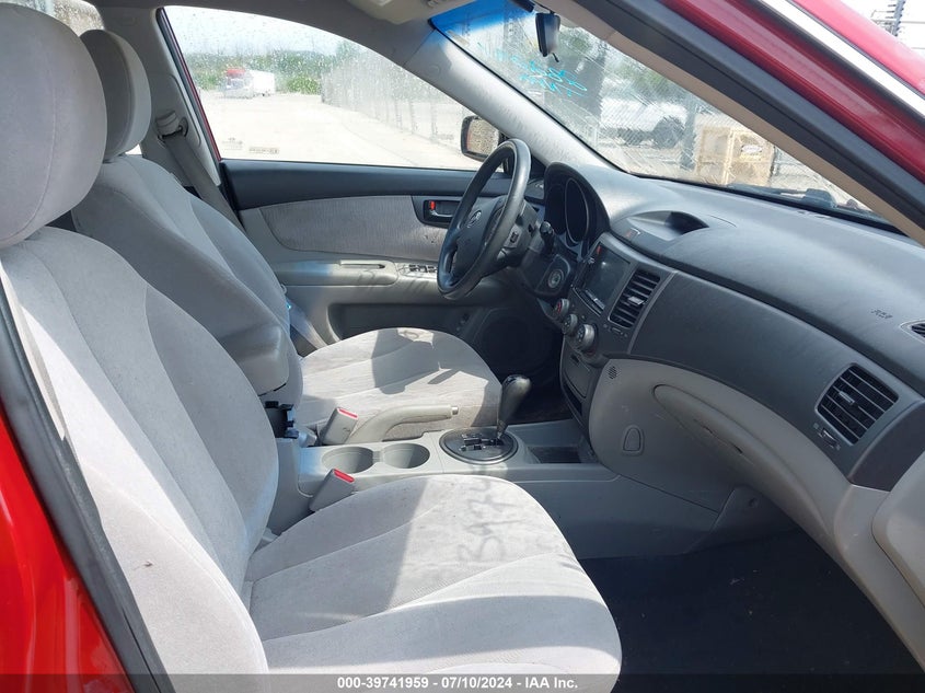 2009 Kia Optima Lx VIN: KNAGE228695282091 Lot: 39741959