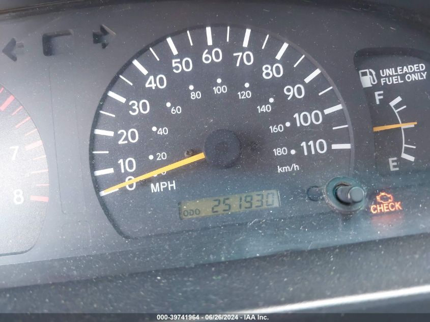 1998 Toyota Tacoma VIN: 4TANL42N0WZ148498 Lot: 39741964