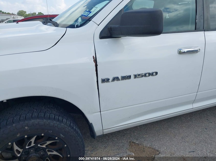 2012 Ram 1500 Slt VIN: 1C6RD6GP0CS100746 Lot: 39741974