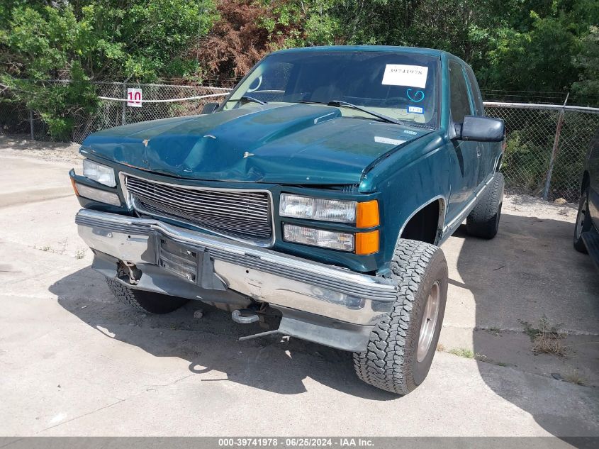 1998 GMC Sierra 1500 Sl Wideside VIN: 2GTEK19R8W1522248 Lot: 39741978