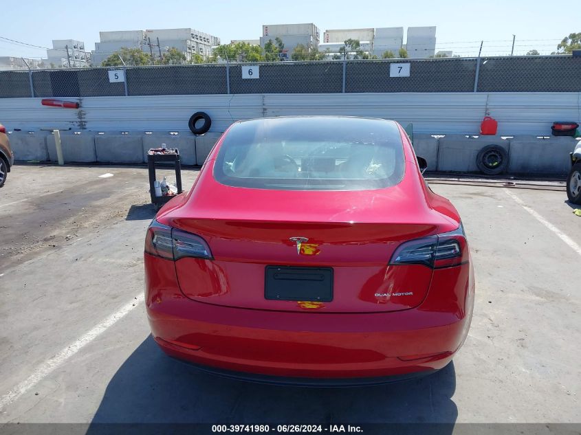 2019 Tesla Model 3 VIN: 5YJ3E1EB2KF391865 Lot: 39741980