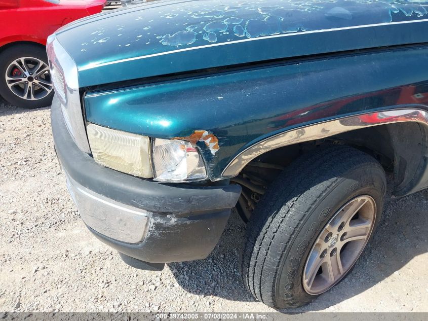 1999 Dodge Ram 1500 St VIN: 3B7HC13Z6XG215575 Lot: 39742005