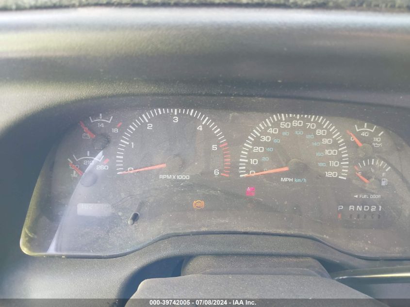 1999 Dodge Ram 1500 St VIN: 3B7HC13Z6XG215575 Lot: 39742005