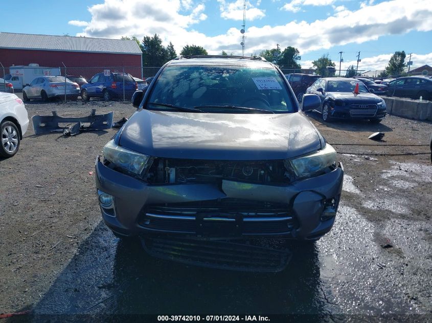 2012 Toyota Highlander Hybrid Limited V6 VIN: JTEDC3EH4C2007465 Lot: 39742010