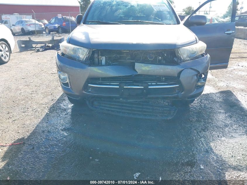 2012 Toyota Highlander Hybrid Limited V6 VIN: JTEDC3EH4C2007465 Lot: 39742010