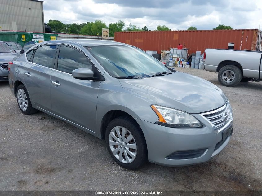 2014 NISSAN SENTRA S - 3N1AB7AP2EY253789