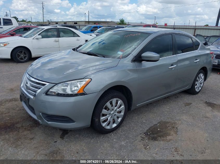 2014 NISSAN SENTRA S - 3N1AB7AP2EY253789