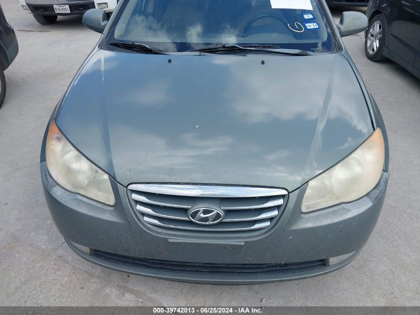 KMHDU4AD3AU898789 2010 Hyundai Elantra Gls