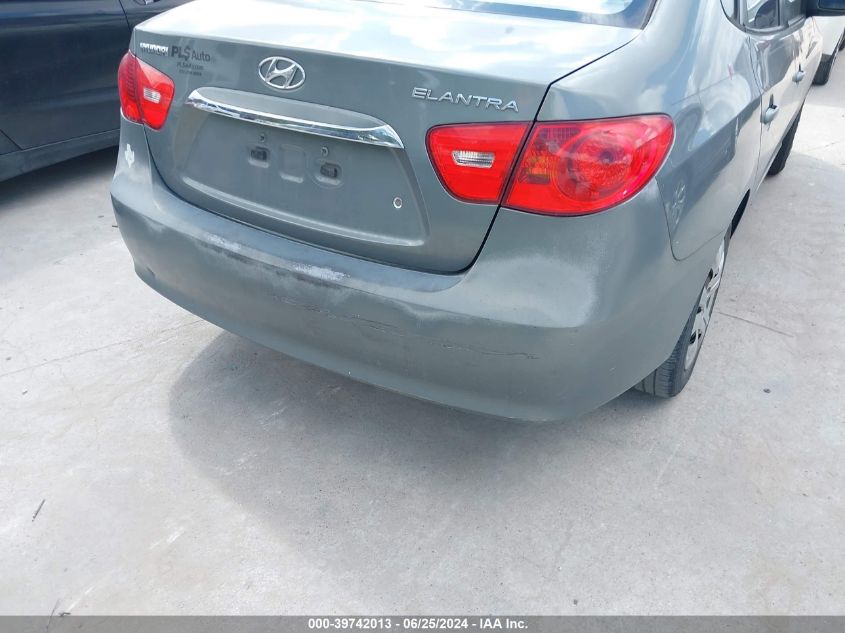 KMHDU4AD3AU898789 2010 Hyundai Elantra Gls