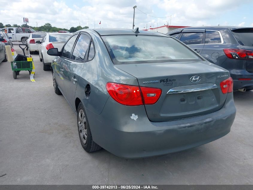 KMHDU4AD3AU898789 2010 Hyundai Elantra Gls