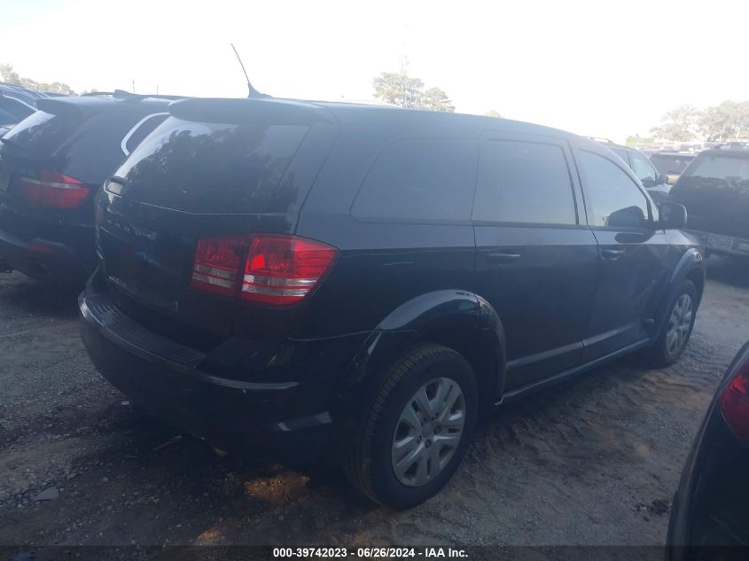 2014 Dodge Journey American Value Pkg VIN: 3C4PDCAB1ET285516 Lot: 39742023