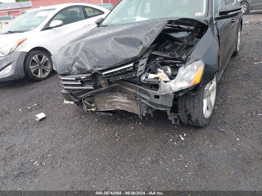 2012 Volkswagen Passat 2.5L Se VIN: 1VWBH7A30CC061917 Lot: 39742065