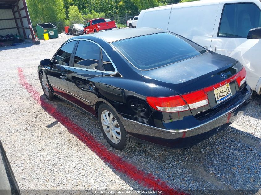 2006 Hyundai Azera Limited/Se VIN: KMHFC46F66A103913 Lot: 39742066