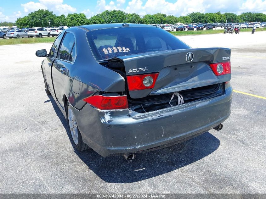 2007 Acura Tsx VIN: JH4CL96897C018400 Lot: 39742093