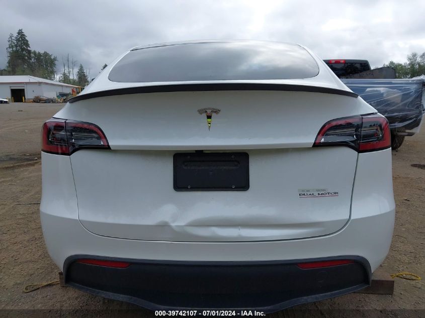 2023 Tesla Model Y Awd/Performance Dual Motor All-Wheel Drive VIN: 7SAYGDEF5PF813643 Lot: 39742107