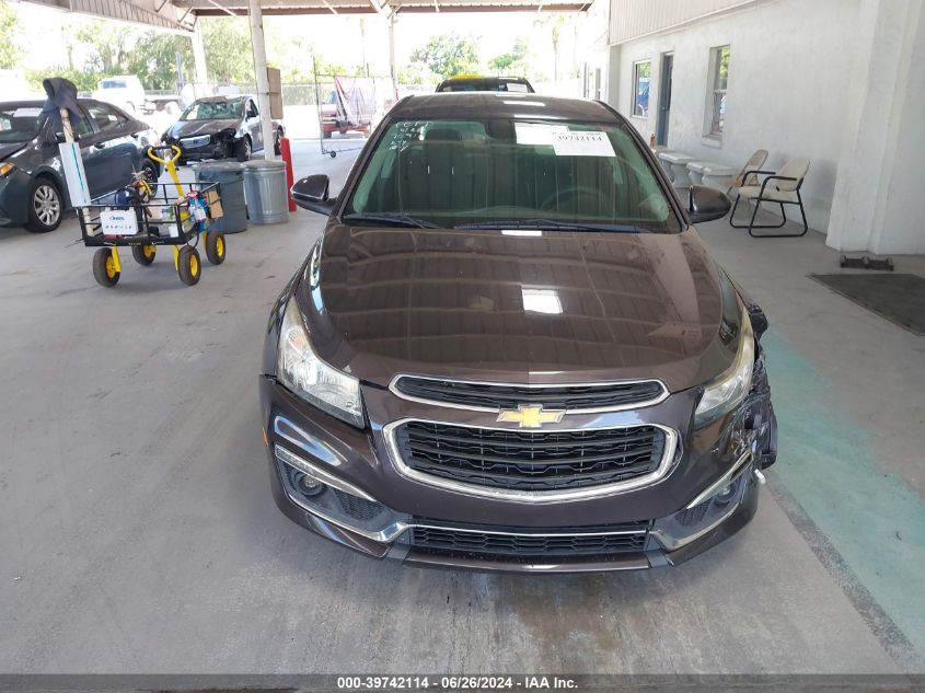 2015 Chevrolet Cruze Lt VIN: 1G1PC5SB3F7189835 Lot: 39742114