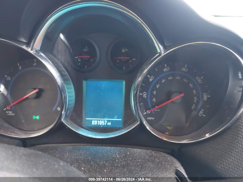 2015 Chevrolet Cruze Lt VIN: 1G1PC5SB3F7189835 Lot: 39742114