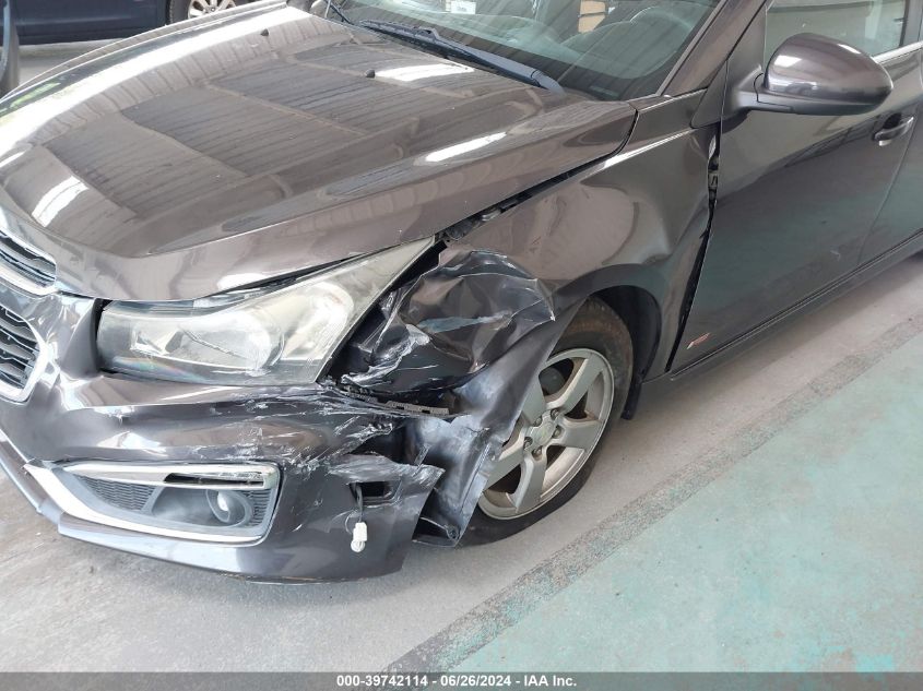 2015 Chevrolet Cruze Lt VIN: 1G1PC5SB3F7189835 Lot: 39742114